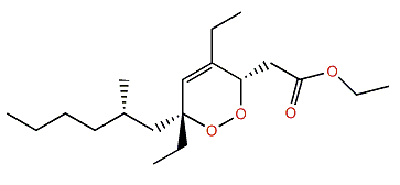 (3S,6R,8S)-Ethyl 4,6-diethyl-3,6-epidioxy-8-methyl-4-dodecenoate
